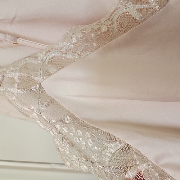 NWT Flora Nikrooz 2 Piece Set Pink Lace Pajamas Sleepwear Lingerie Size XL​ - Picture 2 of 9